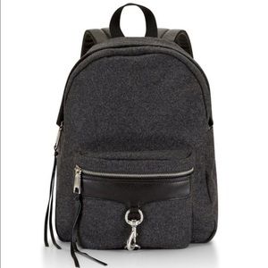 Rebecca Minkoff Wool Leather Accent Backpack